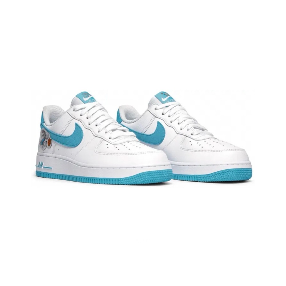 Space Jam x Nike Air Force 1 ‘07 Low Men's Sneaker DJ7998-100 (SIZE 12)